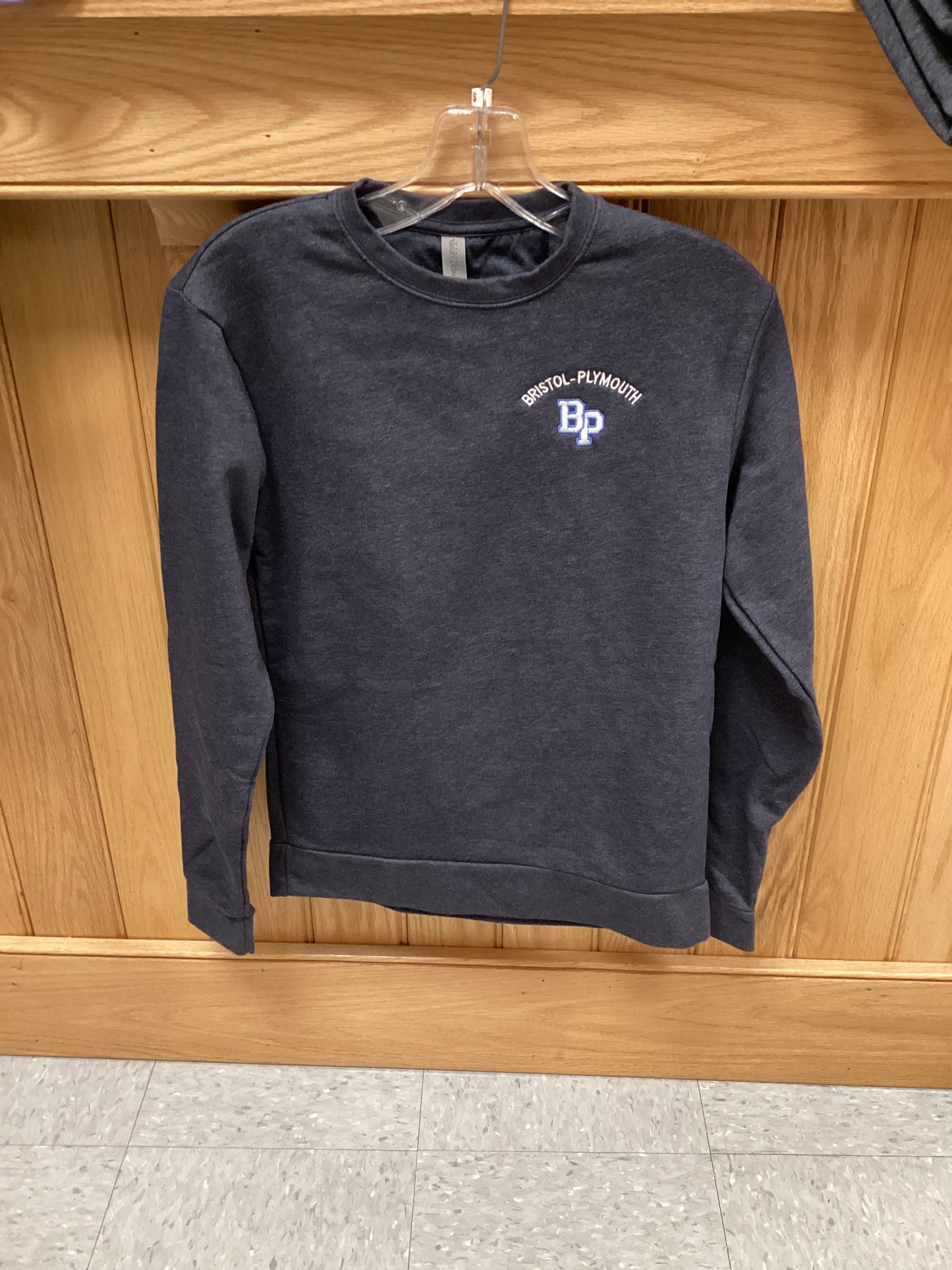 Heather Midnight Navy BP Crewneck