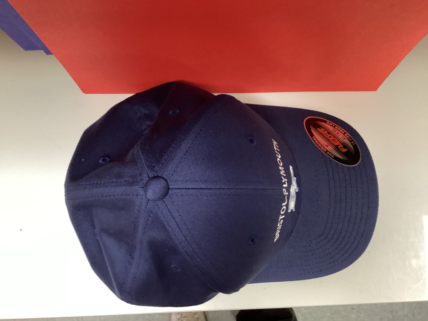 Navy Fitted Bristol Plymouth Hat