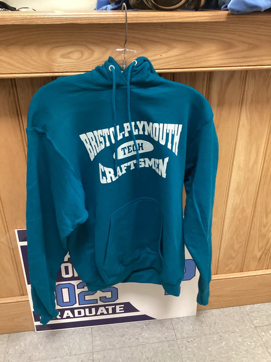 BP Tech Teal Hoodie