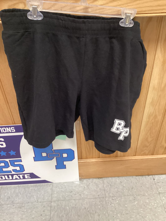 BP Black Unisex Gym Shorts