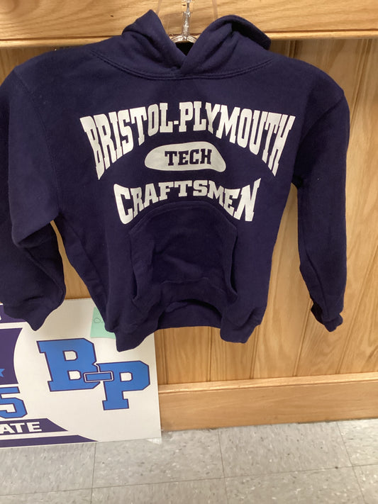 BP Tech Youth Hoodie Navy