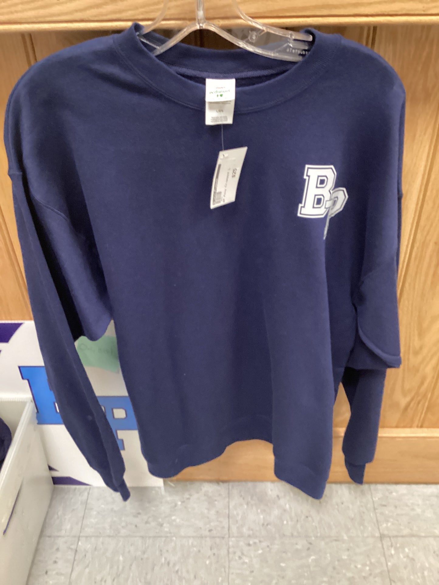 BP Navy Crewneck