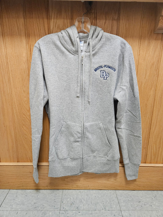 BP Grey Full Zip Hoodie