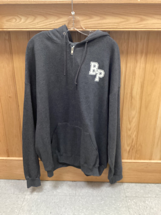 B-P Grey Zip Sweatshirt