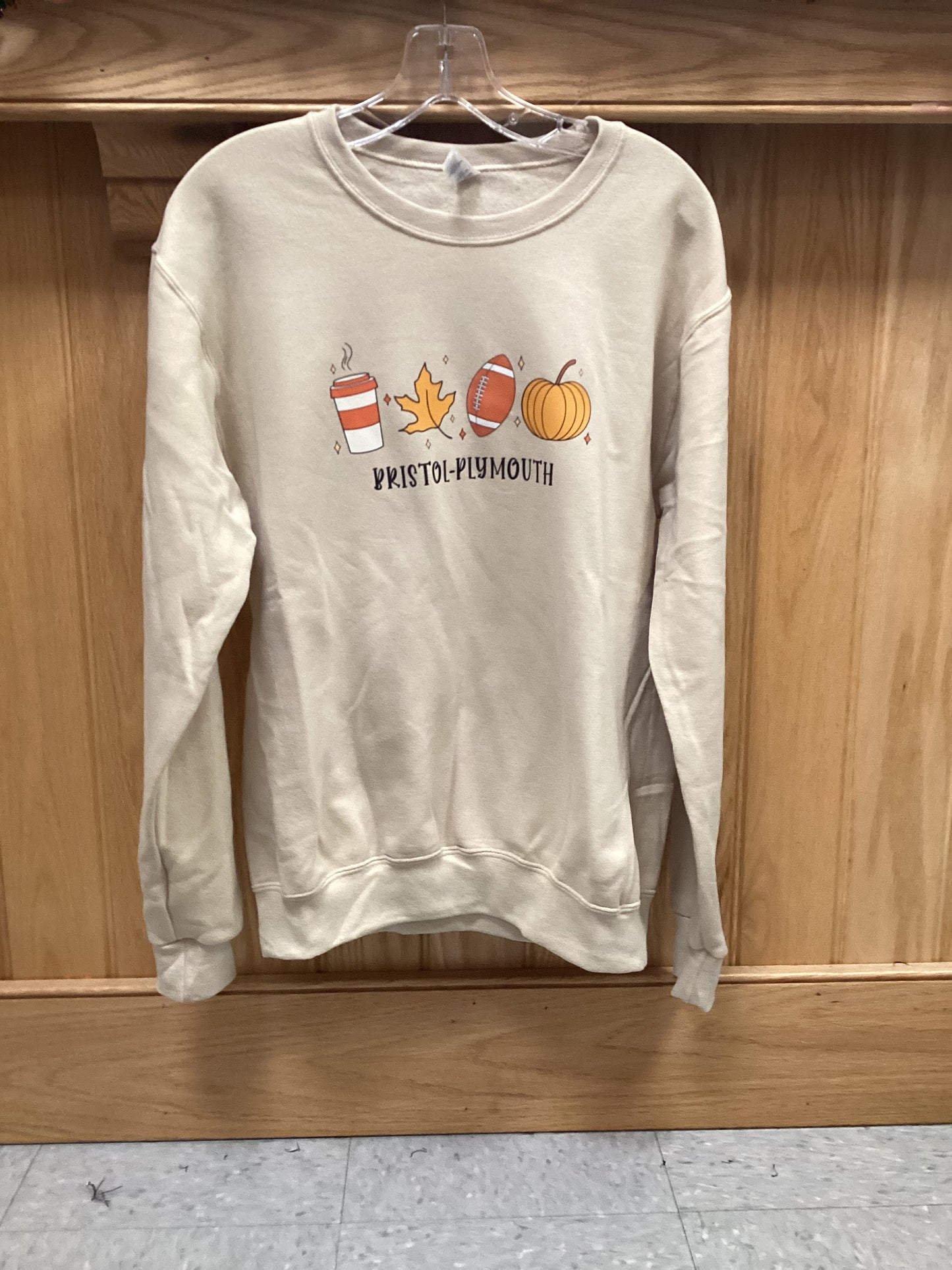 Fall Sandstone Bristol Plymouth Crewneck