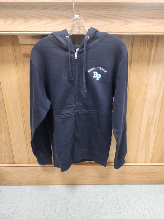 BP Full Zip Navy Sweatshirt
