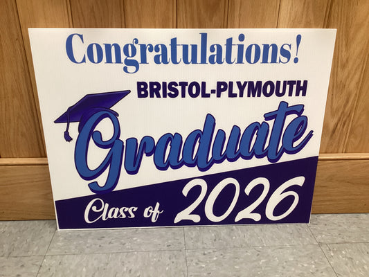 2026 Senior Yard Sign