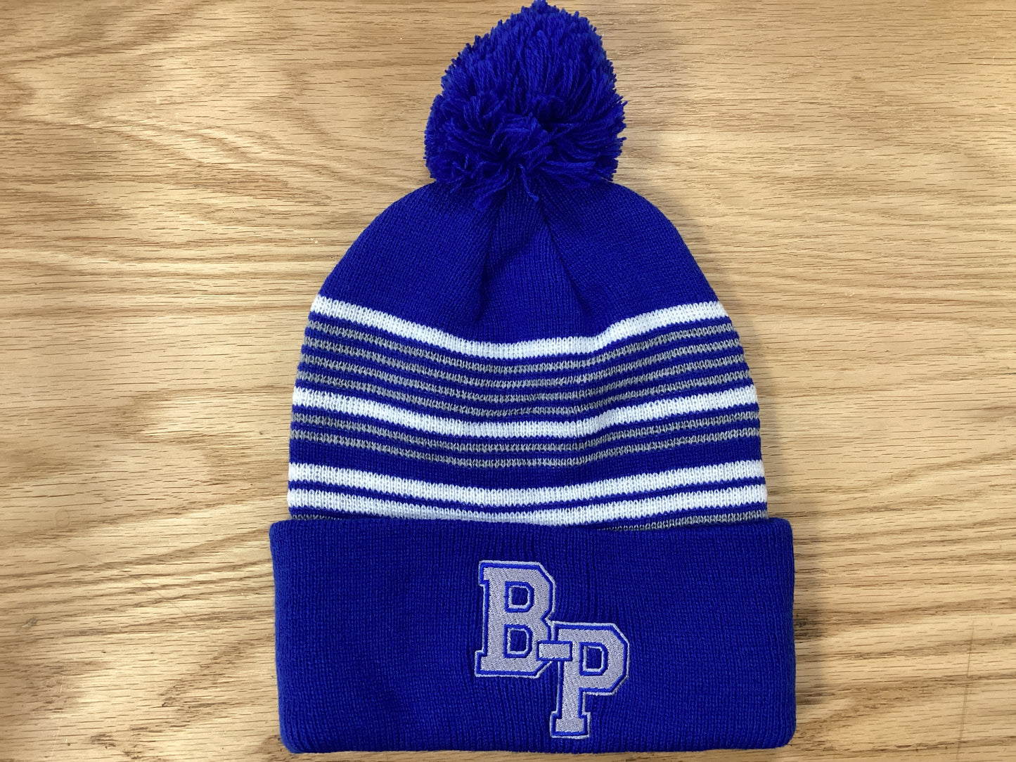 Navy/Columbia Blue Beanie