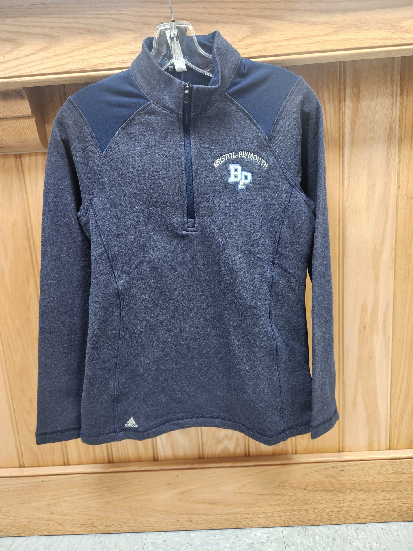 Adidas Ladies Navy 1/4 Zip