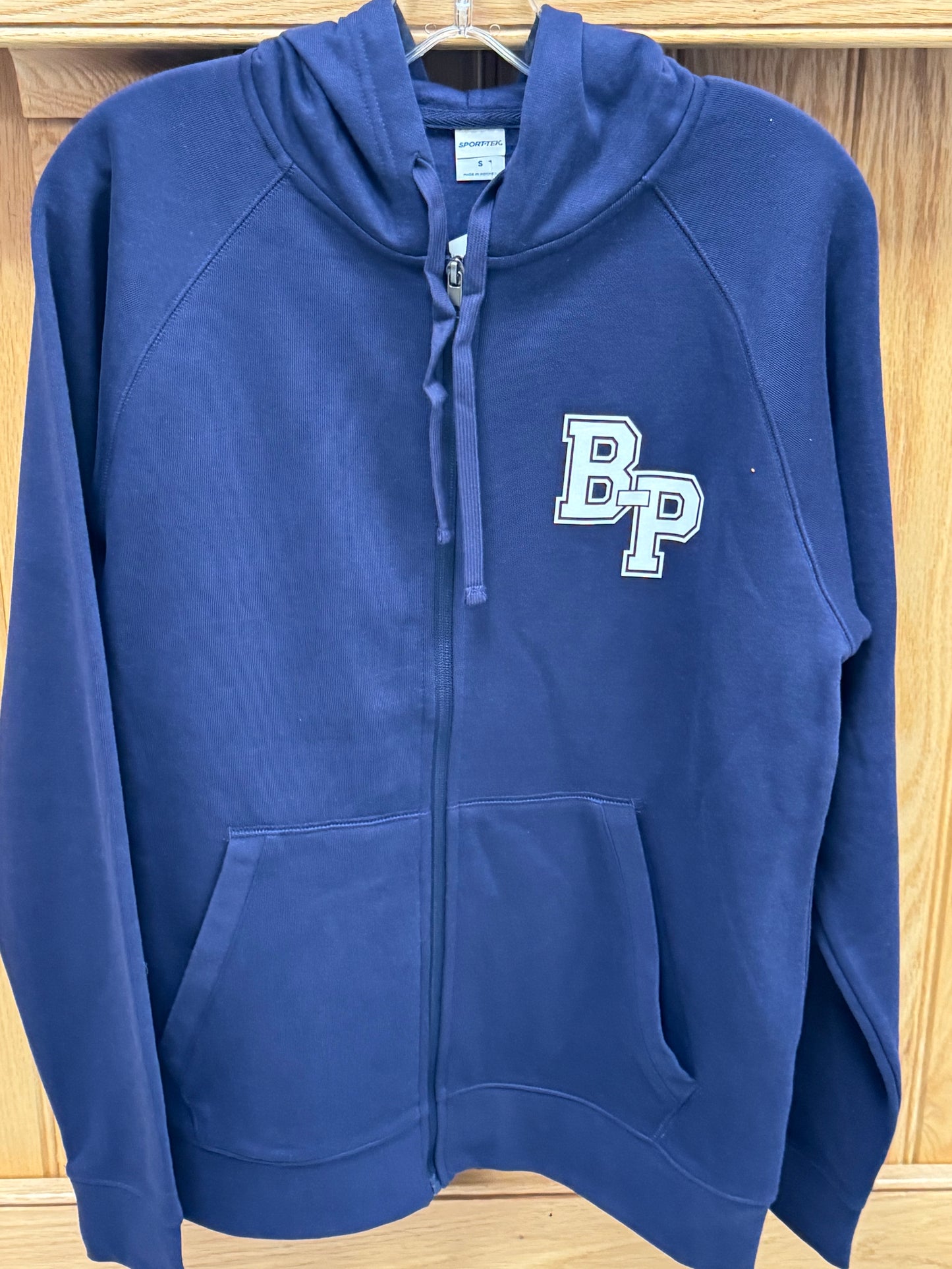 BP Navy Hoodie Full Zip