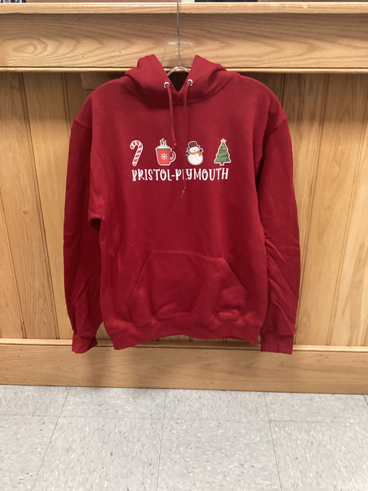 Holiday Cranberry Bristol Plymouth Hoodie
