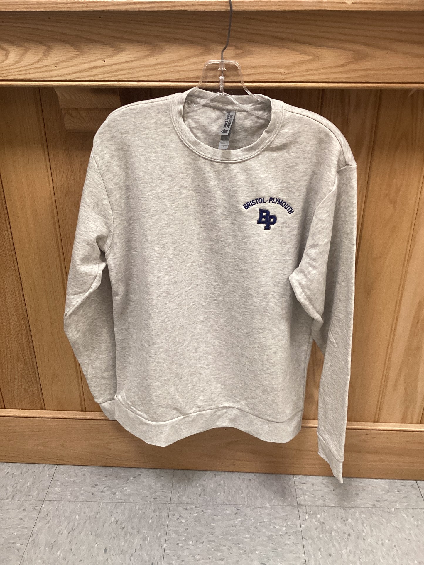 BP Heather Grey Crewneck