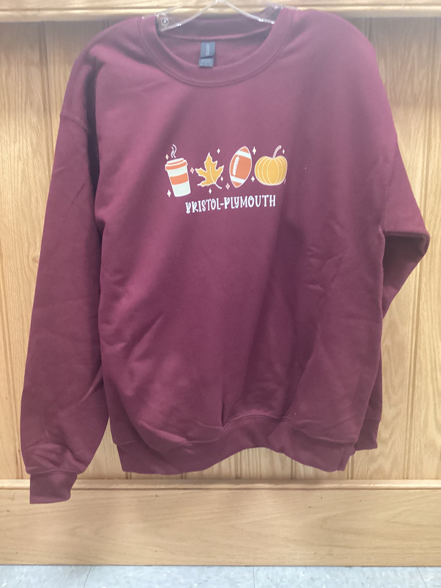 Fall Maroon Crewneck