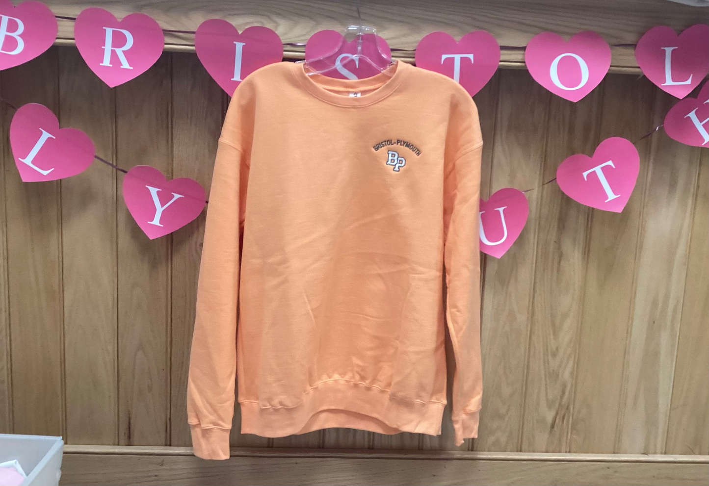 Cantalope B-P Crewneck