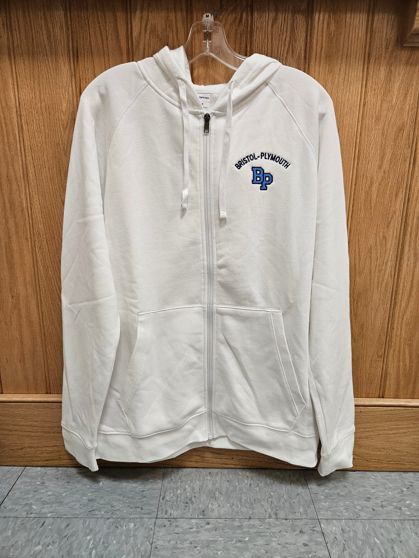 White Fleece Full Zip