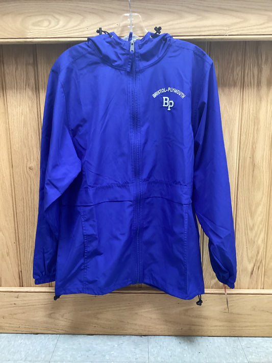 Royal Blue Full Zip Windbreaker