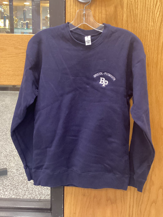 Navy Blue B-P Crewneck