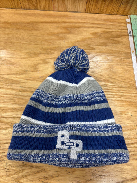 BP logo Beanie Royal Blue/Grey