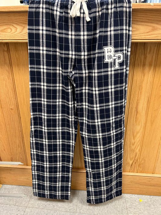 Navy Plaid Pajama Pants